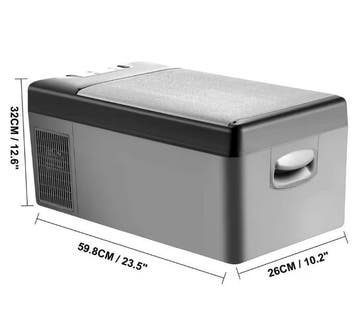 Autokoelkast 15L Compressor Koelbox 12/24V Camping Reizen, Verzenden, Nieuw