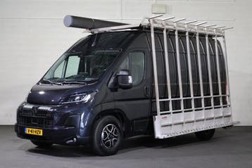 Peugeot Boxer 2.2 BlueHDi 180pk Automaat Glasresteel, Automaat, Stof, Gebruikt, Euro 6