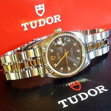 Tudor - Prince Date BLACK DIAMOND DIAL - Zonder