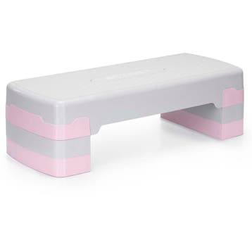 Aerobic Stepper | Verstelbaar | Grijs/Roze | 350 KG, Ophalen of Verzenden, Nieuw