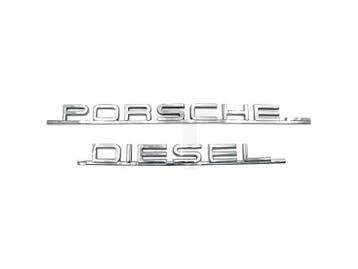 Embleem Porsche Diesel chroom Porsche Diesel Junior, Standar, Ophalen of Verzenden