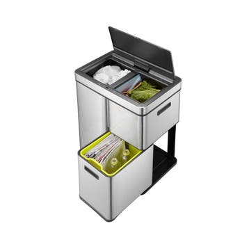 EKO Mirage recycler plus sensor 30+15+15 ltr - Mat RVS, Verzenden, Nieuw