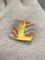 Porselein - Broche - 1980