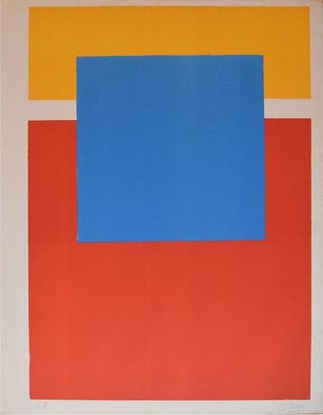 Lucienne Oliviéri - Lithographie 76 x 50 cm Exemplaire