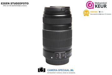 Canon EF-S 55-250mm IS II telelens met 12 maanden garantie, Canon, Zo goed als nieuw, Lensdoppen, Canon EF