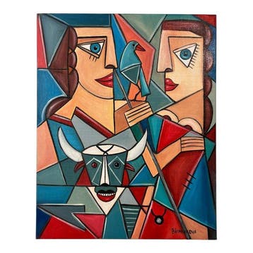 OLENA BLINNIKOVA - OIL PAINTING - ABSTRACT EXPRESSIONISN -