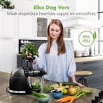 2dekans | KitchenBrothers Slowjuicer - Sapcentrifuge -, Ophalen of Verzenden, Gebruikt