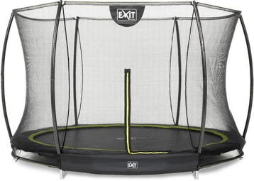Exit Silhouette InGround trampoline met net - Ø 305 cm -, Kinderen en Baby's, Verzenden, Nieuw