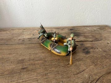 Elastolin - Speelgoed figuur Rare - Bateau Pneumatique, Nieuw