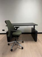 Zit Sta Bureau Met Wang - Elektrisch Verstelbaar - Nieuw, Huis en Inrichting, Bureaus, Verzenden, In hoogte verstelbaar, Nieuw
