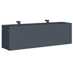Hangbak 50cm Breed | Antraciet | A-kwaliteit | Beste Prijs, Tuin en Terras, Bloembakken en Plantenbakken, Overige materialen, Minder dan 30 cm