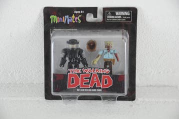 Walking Dead Mini Series 3 Riot Gear Rick and Guard Zombie, Verzamelen, Ophalen of Verzenden, Zo goed als nieuw