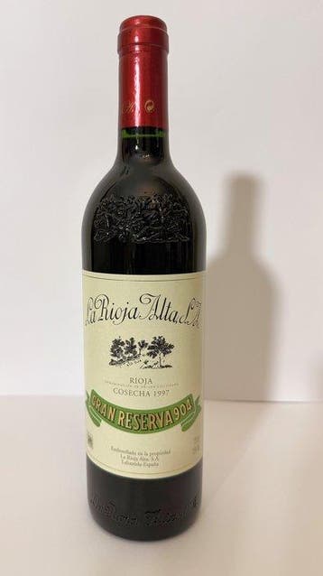 1997 La Rioja Alta, 904 - Rioja Gran Reserva - 1 Fles (0,75, Nieuw