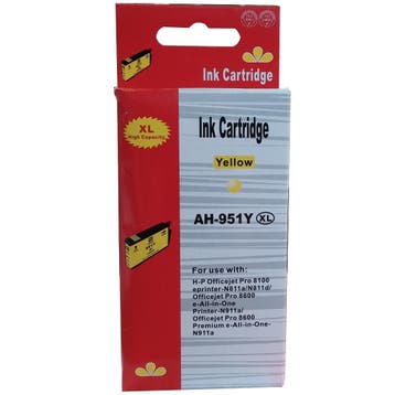 Huismerk HP 951XL cartridge geel, Verzenden, Nieuw, Huismerk
