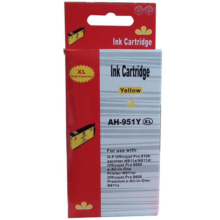 Huismerk HP 951XL cartridge geel, Computers en Software, Printerbenodigdheden, Nieuw, Verzenden