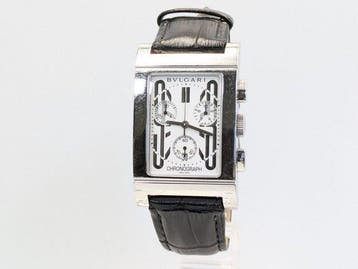 Bvlgari - Rettangolo Chronograph - RTC49S - Heren -, Nieuw
