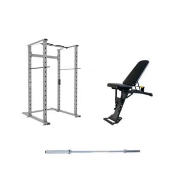 Gymfit - Volledig Home Gym Pakket - Power Cage - Adjustable, Ophalen of Verzenden, Nieuw