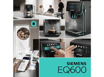 Siemens -  Volautomatische Espressomachine Grijs, Witgoed en Apparatuur, Koffiezetapparaten, Verzenden, Nieuw, Espresso apparaat