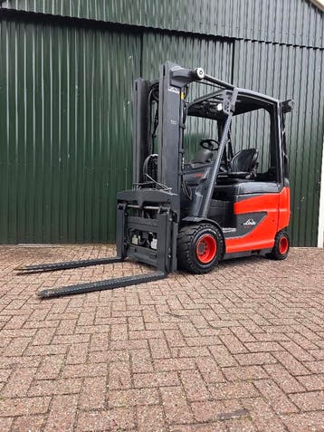 Linde E30 Elektrische Heftruck BJ2018 Triplex Spreider Shift, Linde, Heftruck, Ophalen of Verzenden, Elektrisch