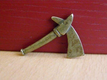 GOUDGEWICHT - HAK - GEREEDSCHAP - SPREEKWOORD - Abrammuo -