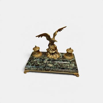 A. Marionnet - Inktpot - Brons, Antiek en Kunst