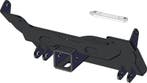 KFI 09-13 Honda Big Red MUV w/ 2 in. Receiver UTV Plow Mount, Ophalen of Verzenden