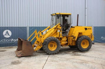 Veiling: Wiellader JCB 415 Diesel 70kW, Ophalen, Wiellader of Shovel