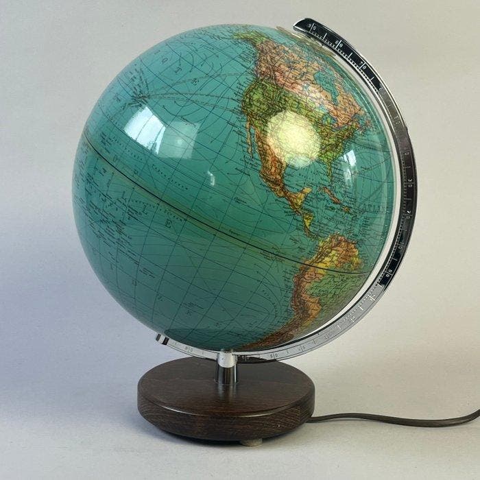 Tabletop globe - 1960-1970, Antiek en Kunst, Curiosa en Brocante