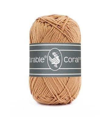 Durable Coral Mini 2209 Camel - Haakgaren / Breigaren, Ophalen of Verzenden, Nieuw, Breien of Haken, Wol of Garen
