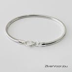 925 Zilveren slang armband 3 mm breed, Verzenden, Nieuw, Zilver
