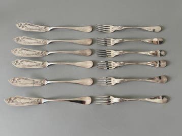Clarfeld&Springmeyer - Visbestekset voor 6 personen (12) -