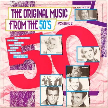 LP gebruikt - Various - The Original Music From The 50s..., Verzenden, Zo goed als nieuw, Overige formaten