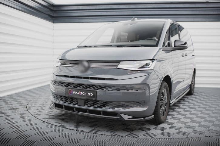 Front Splitter V.2 voor Volkswagen Multivan T7 / T7 Lang, Auto diversen, Tuning en Styling, Ophalen of Verzenden