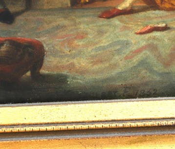 Pierre Nolasque Bergeret (1782-1863), 18-eeuws interieur