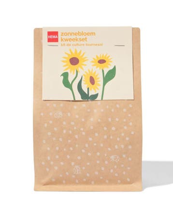 HEMA Kweekzak zonnebloem, Verzenden, Nieuw