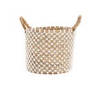 Bazar Bizar Cross Stitched Macrame Mand - M - Nieuw in, Nieuw, Mand
