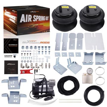 2x Luchtvering + Compressor Kit geschikt voor Volkswagen..., Verzenden, Nieuw, Volkswagen