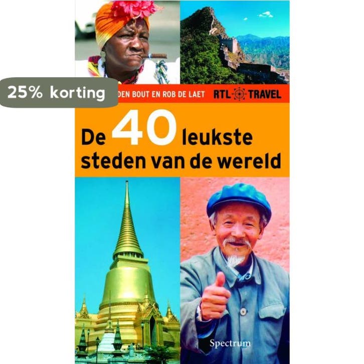 De 40 leukste steden van de wereld 9789027418289 R. de Laet, Boeken, Reisgidsen, Gelezen, Verzenden