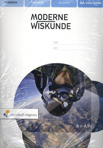 Moderne Wiskunde 12e ed vmbo k 4 ab werkboek 9789001885243, Verzenden, Zo goed als nieuw