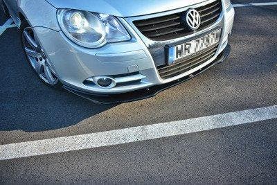 Voor Splitter V.1 VW EOS  Glans Zwart, Auto-onderdelen, Carrosserie en Plaatwerk, Ophalen of Verzenden