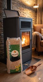 Belga Premium Houtpellets | Hoog Rendement, Lage Kosten, Tuin en Terras, Verzenden, Overige houtsoorten