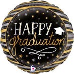 Folieballon Happy Graduation, Verzenden, Nieuw, Feestartikel