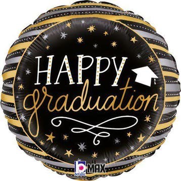 Folieballon Happy Graduation, Verzenden, Nieuw, Feestartikel