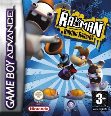 Rayman Raving Rabbids (GameBoy Advance), Verzenden, Gebruikt
