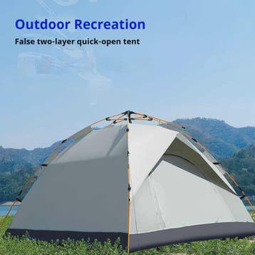 Automatische Pop-Up Tent voor 3-4 Personen - Snel Opzetbaar,