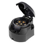 Trekhaak stekkerdoos - 7 Polig - Kuntstof, Auto-onderdelen, Verzenden, Nieuw