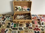 Themacollectie - Vintage Knopen 850 stuks in een rieten