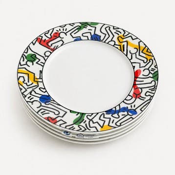Villeroy & Boch - Keith Haring - Ontbijtbord (6) - Spirit of
