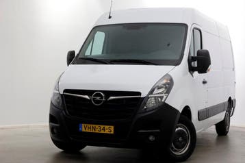 Opel Movano 2.3 Turbo 150pk L2H2 Airco/Navi/Camera 11-2020, Gebruikt, Euro 6, Wit, Dealer onderhouden