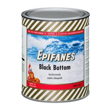 Epifanes Black bottom 4L, Ophalen of Verzenden, Nieuw, Verven
